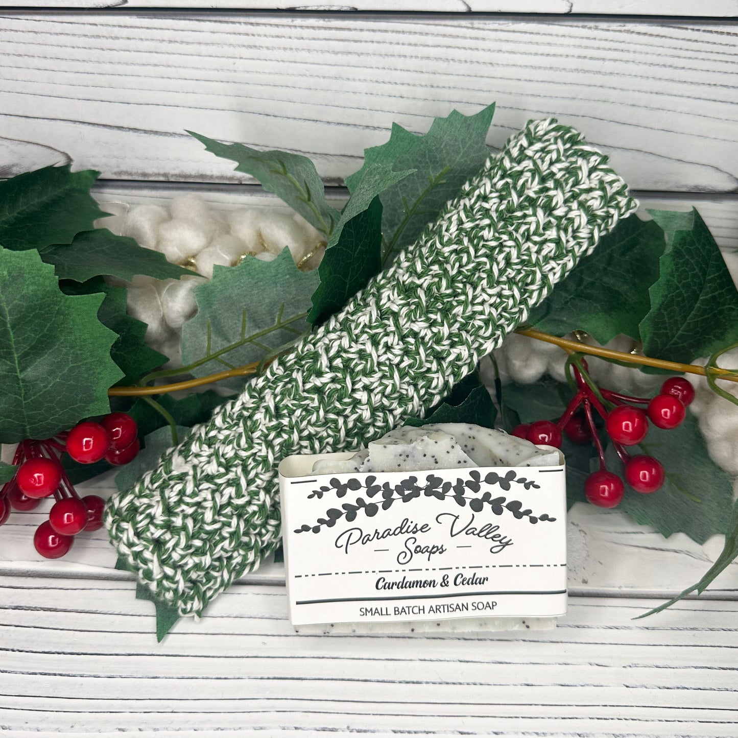 Jalapeno Twist Washcloth + Soap