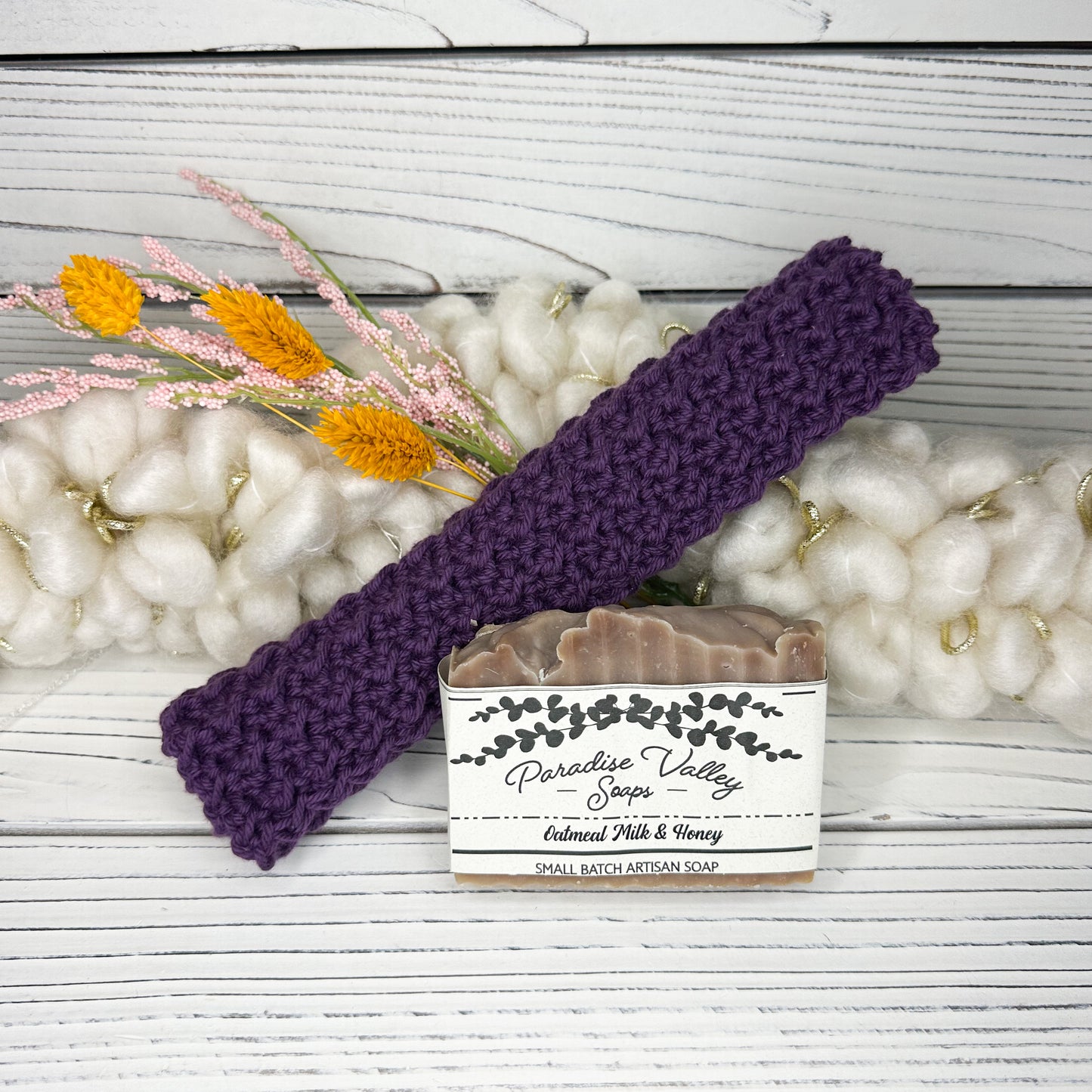 Mulberry Washcloth + Soap