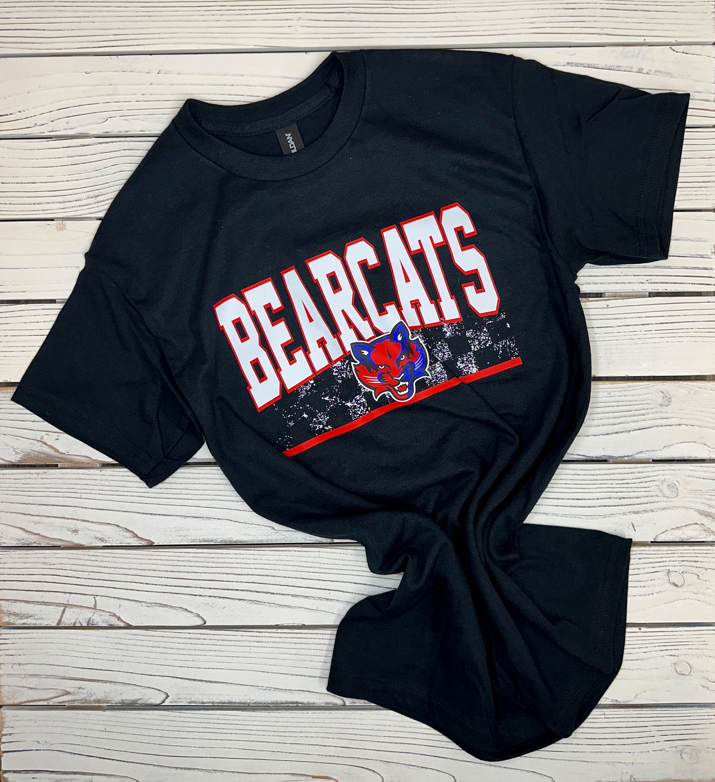Bearcats Black Short Sleeve T-Shirt