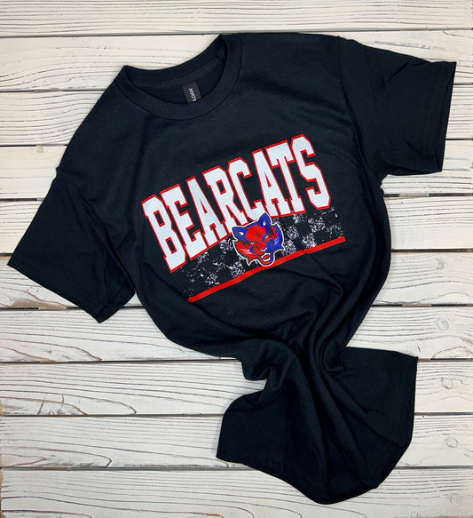 Bearcats Black Short Sleeve T-Shirt