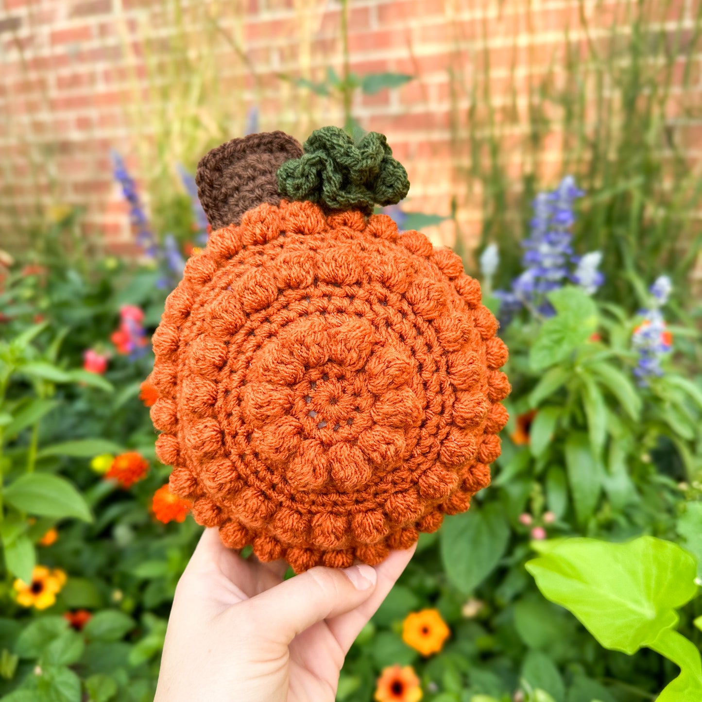 Bobble Pumpkin - Burnt Pumpkin