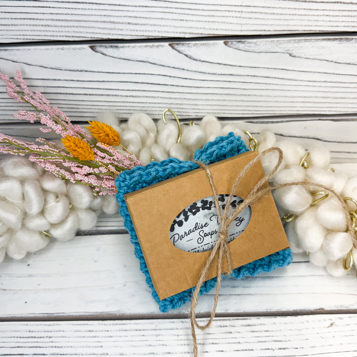 Azure Washcloth + Soap