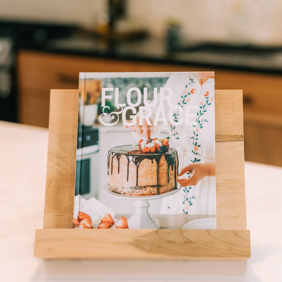 Amish Made Cookbook Stand | Book Holder