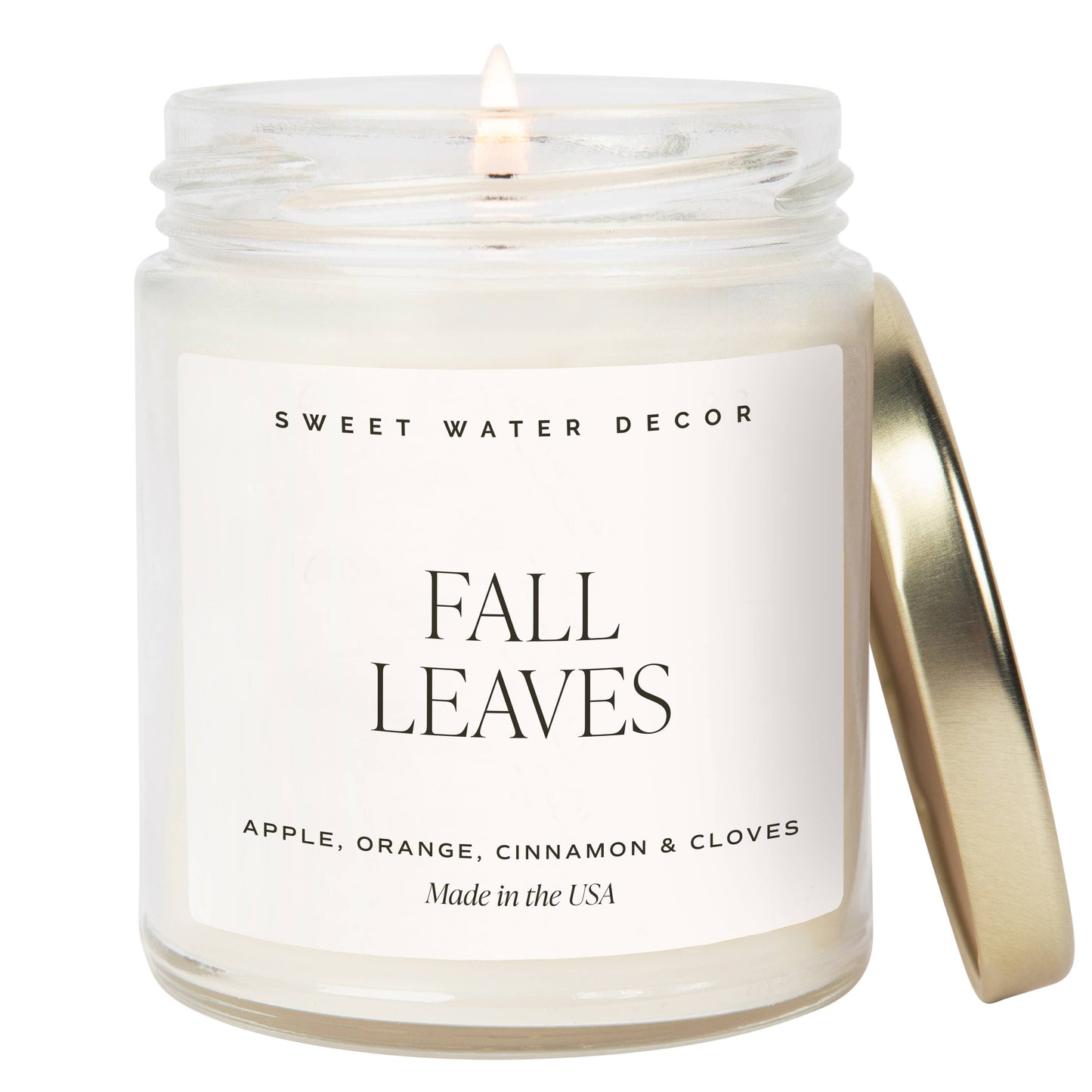 Fall Leaves 9 oz Soy Candle - Fall Decor & Gifts