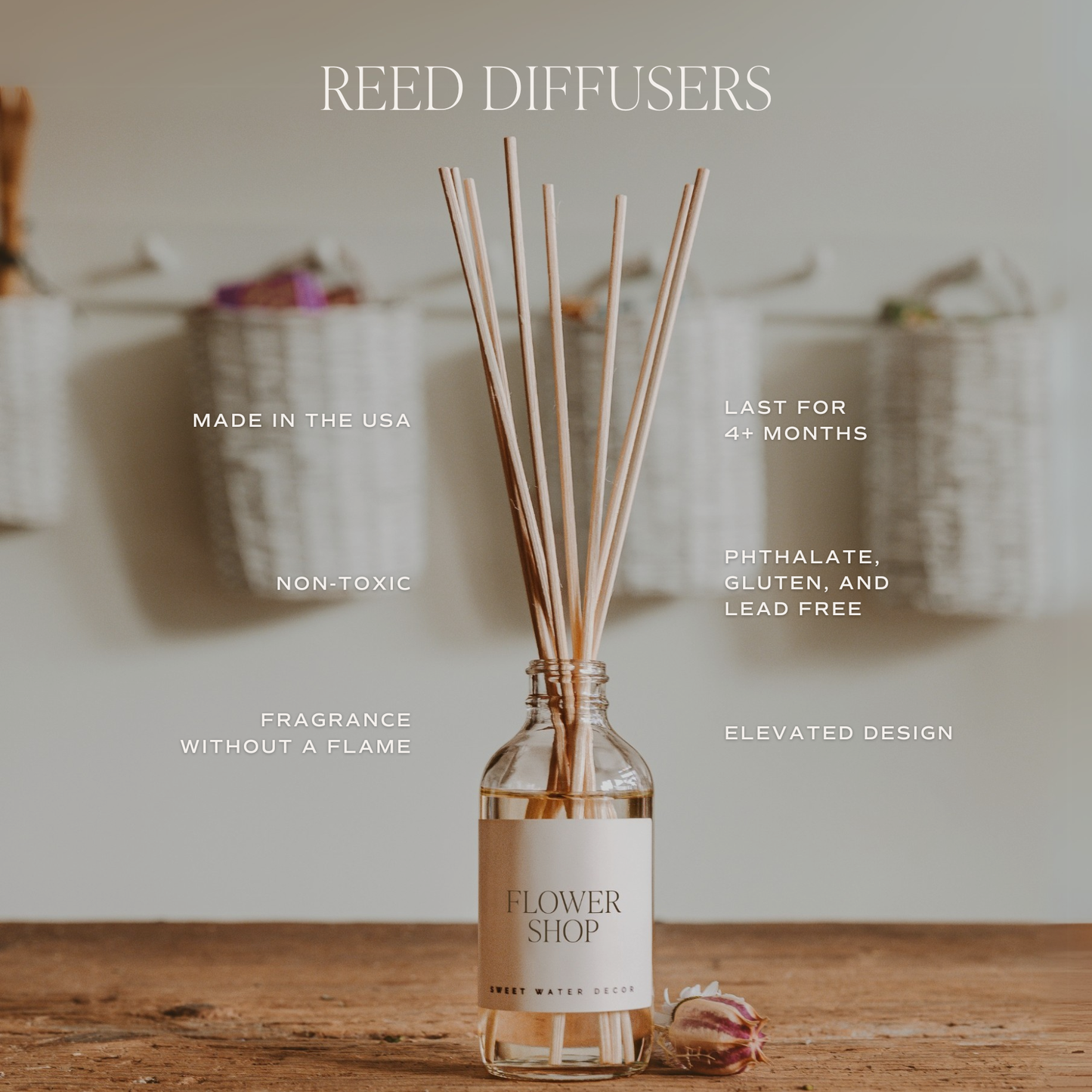 Farmhouse Amber Reed Diffuser