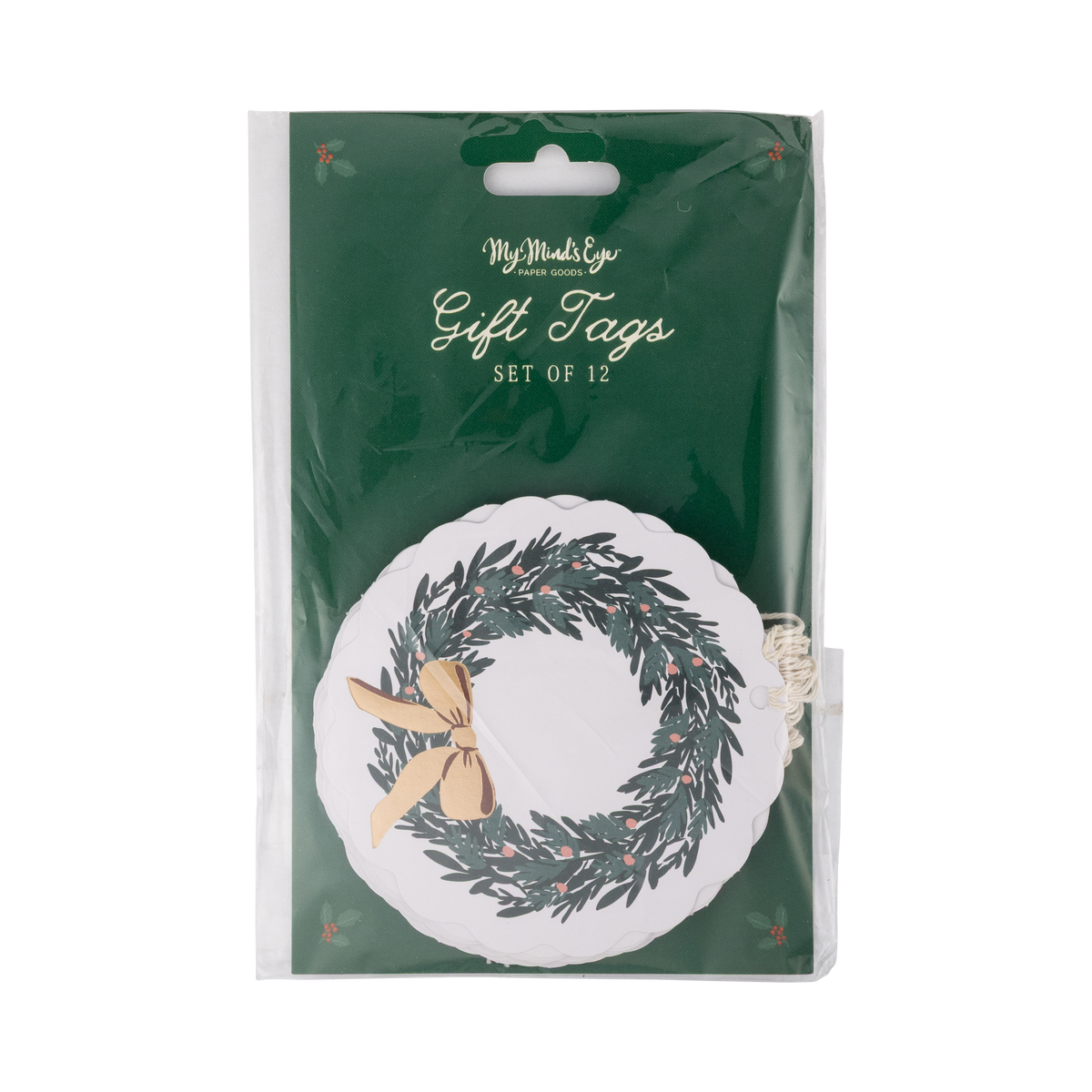 Wreath Gift Tags