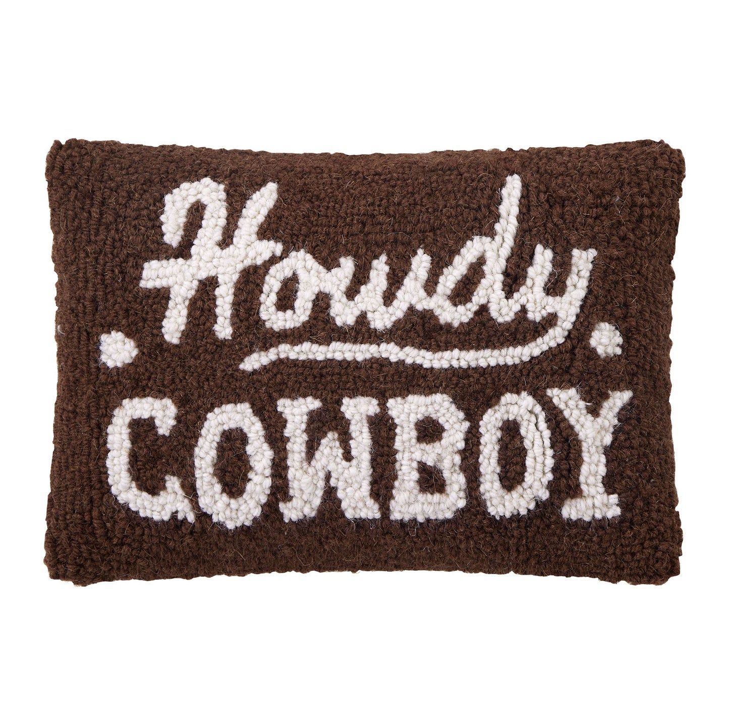 Howdy Cowboy Hook Pillow