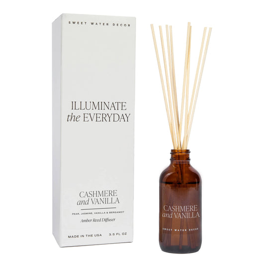 Cashmere & Vanilla Amber Reed Diffuser