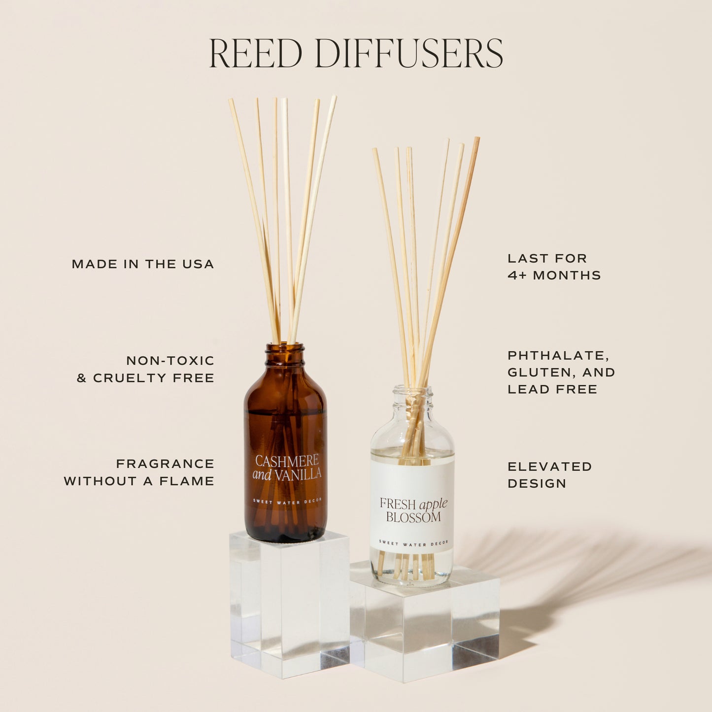 Cashmere & Vanilla Amber Reed Diffuser