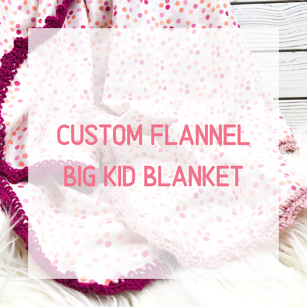 Custom Big Kid Blanket